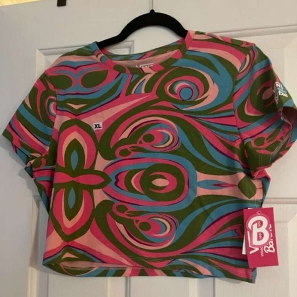 Van's Barbie Limited collection crop top new with tags still attached